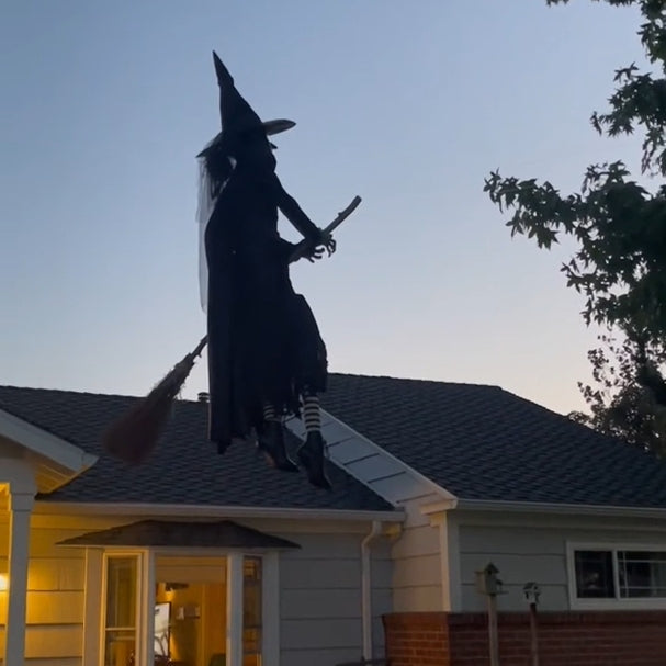 Flying Hover Witch