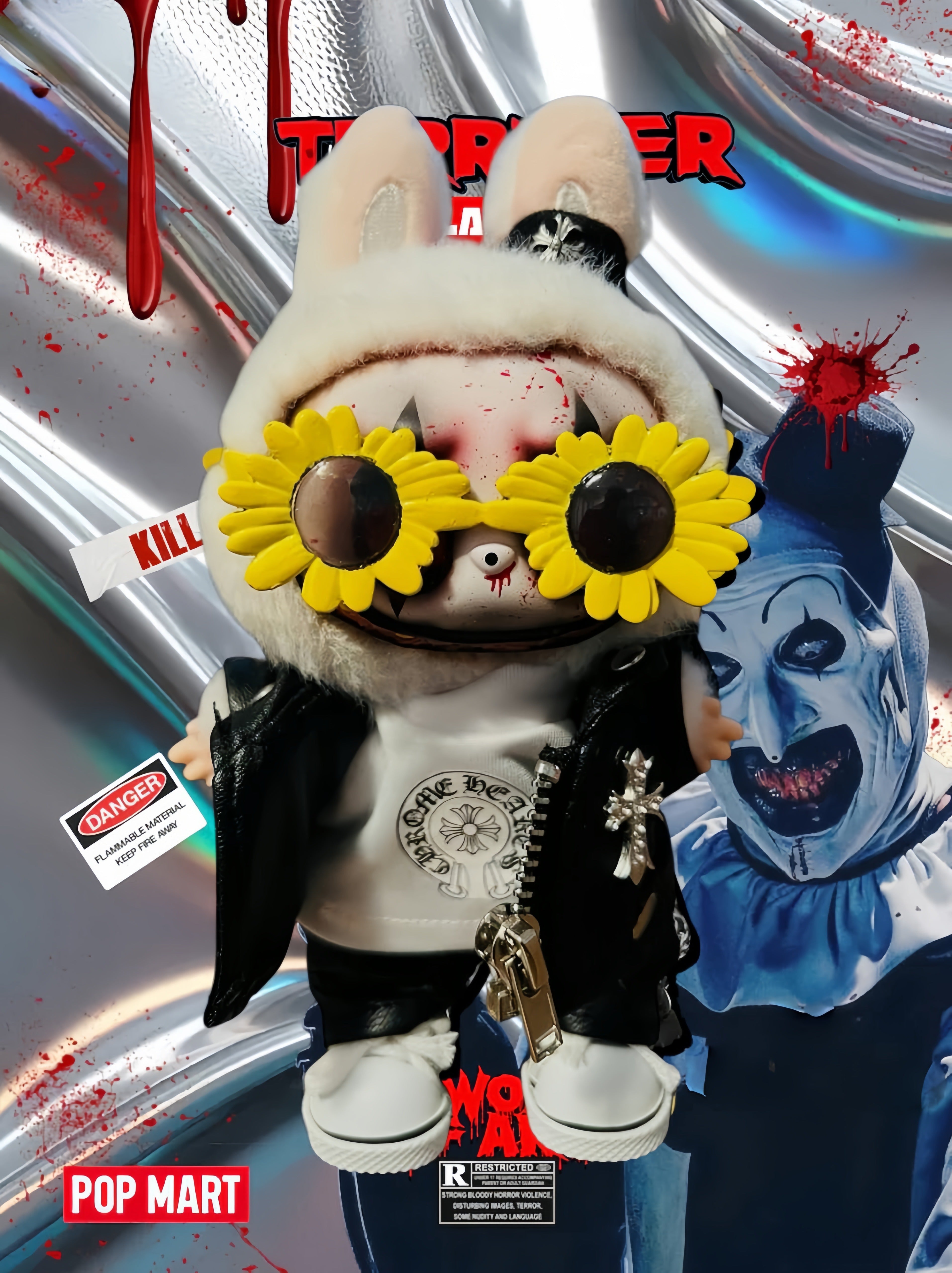 Terrifier 3 Keychain